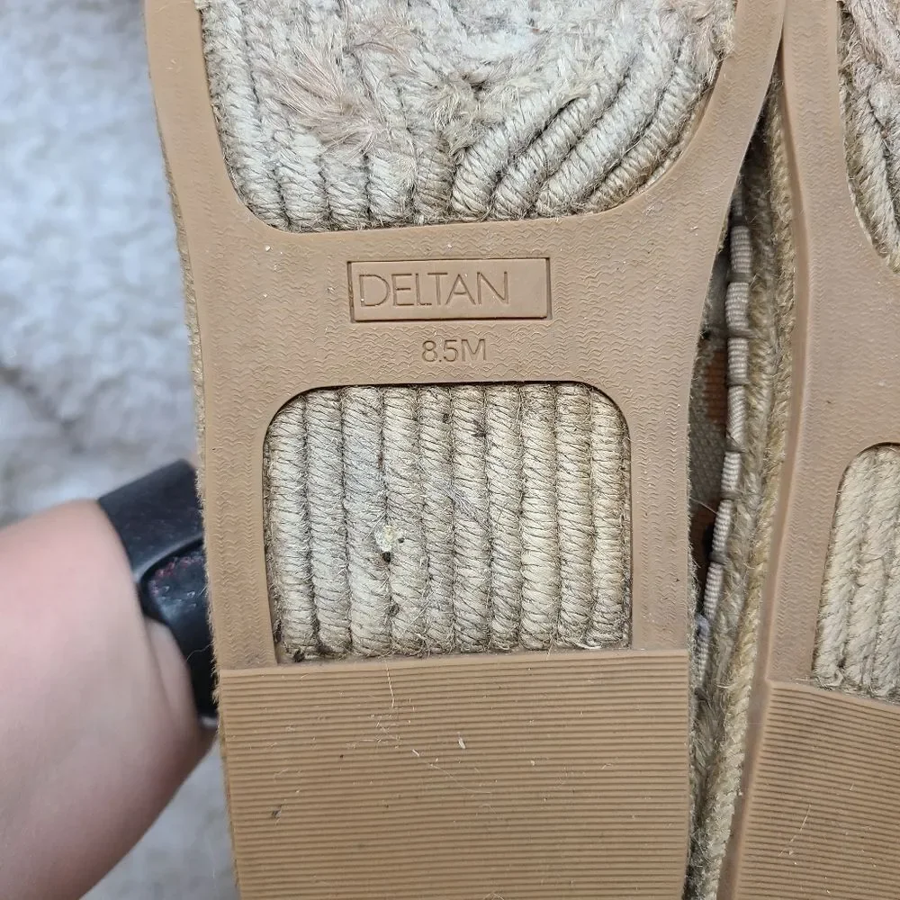 Deltan‎ Hensley flyknit espadrille flats size 8.5